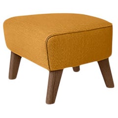Orange and Smoked Oak Raf Simons Vidar 3 My Own Chair Footstool by Lassen