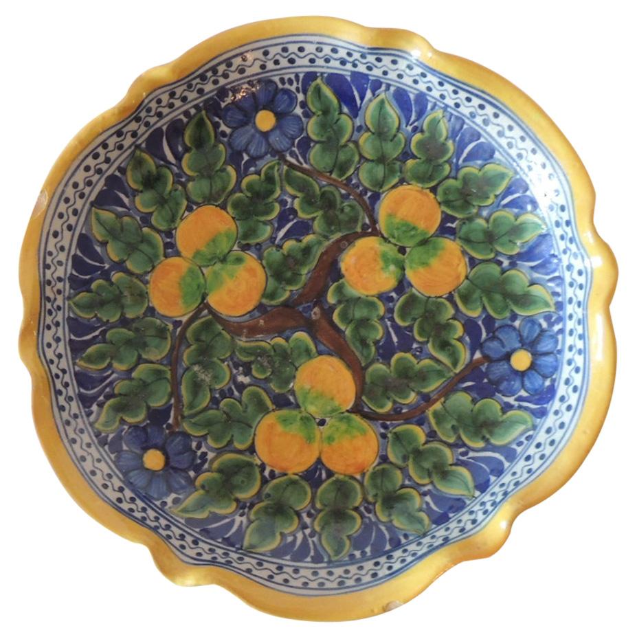 Modern Mexican Decorative Bowl from Texcoco Tripod Base For Sale at 1stDibs