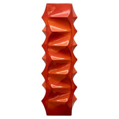 Orange Archais Vase by Heinrich Fuchs for Hutschenreuther, Model 5089/40