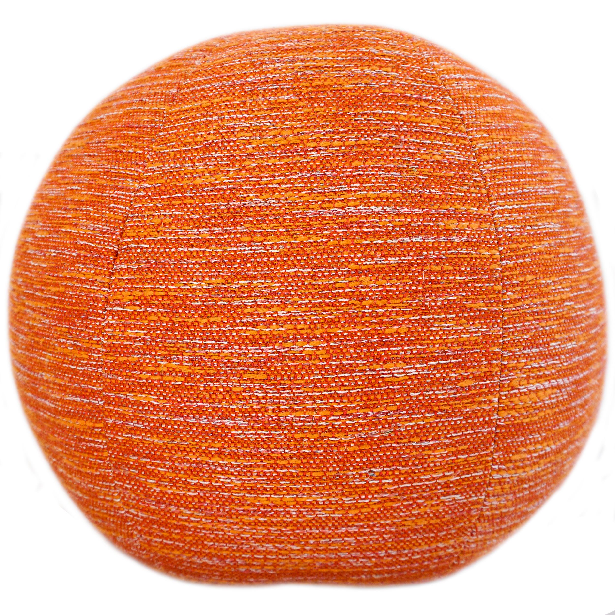 Orange Ball Pillow For Sale 1