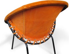 Orange Balloon Chairs Hans Olsen