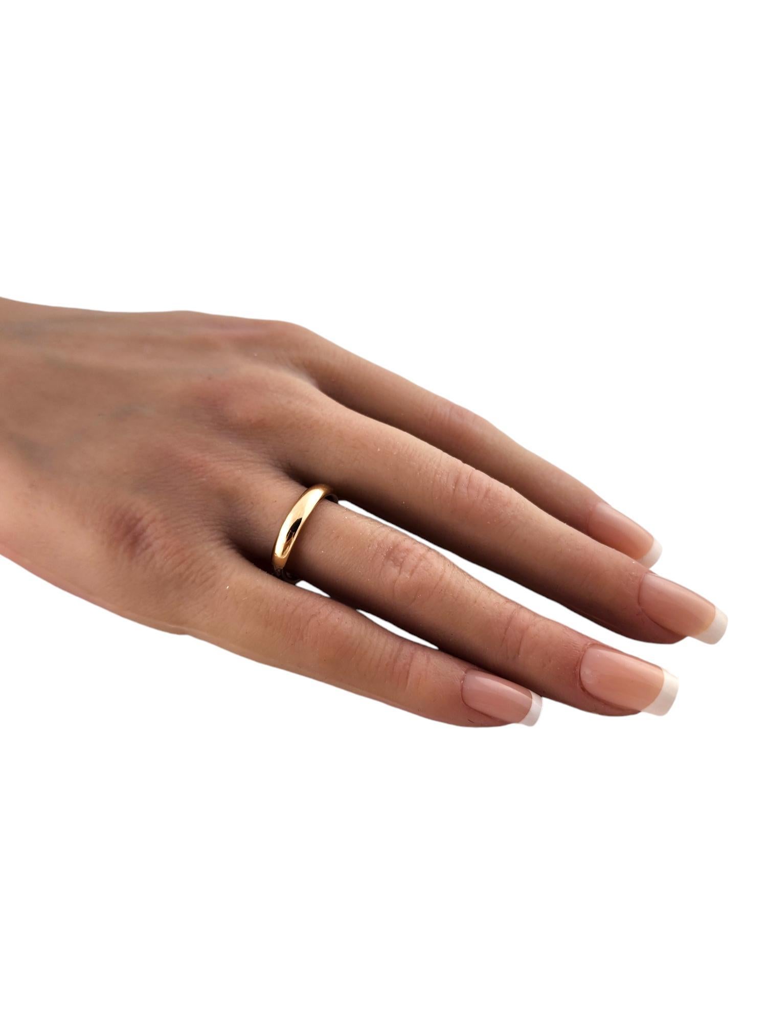 Orange Blossom Antique 14K - 18K Yellow Gold  Platinum Wedding Band  #20079 4