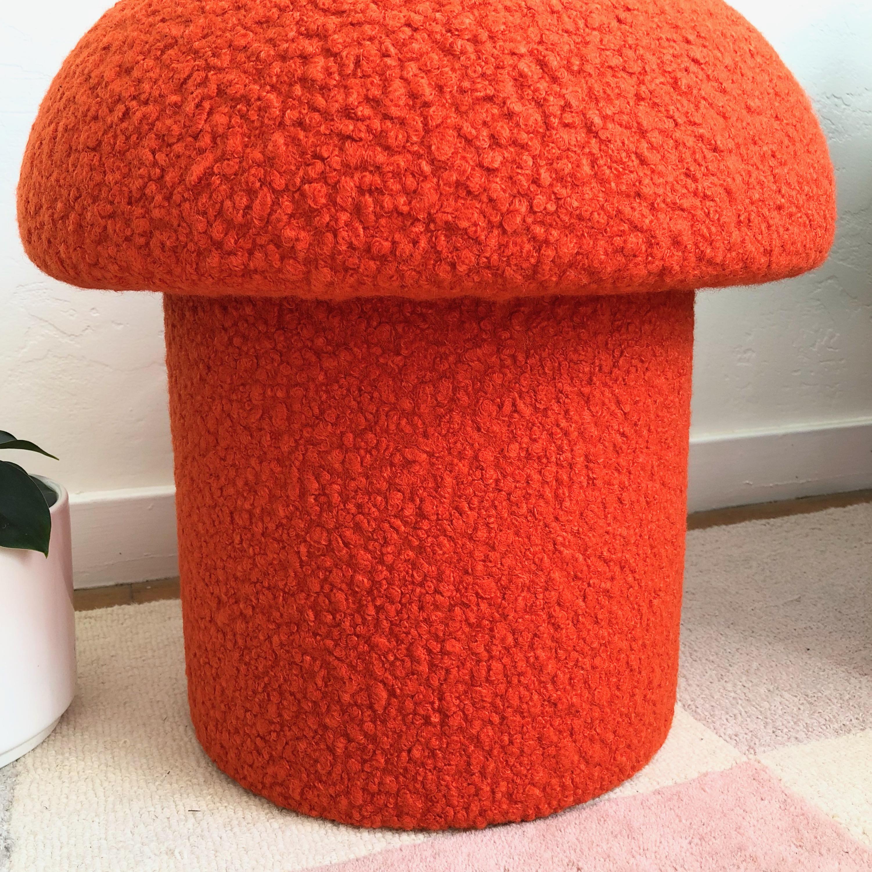 mushroom shaped ottoman