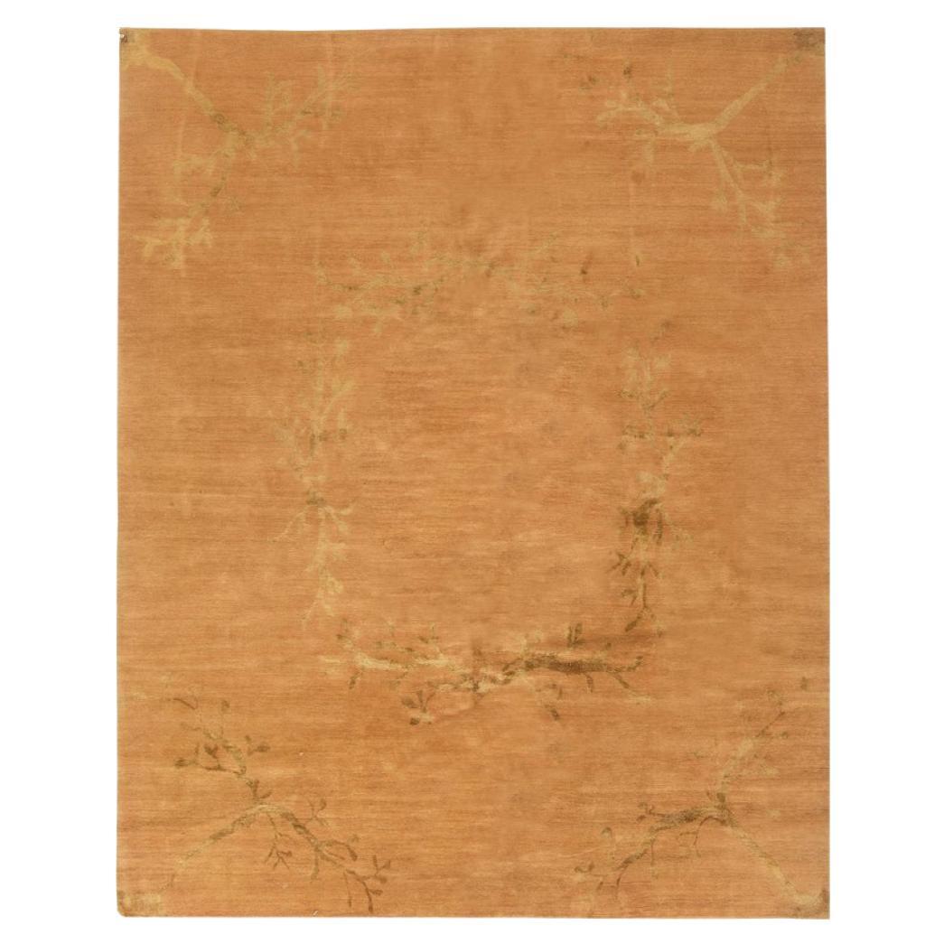 Tapis de sol à motifs Branch Orange Moschino