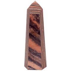 Orange-Brown Banded Jasper Point