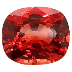 Spinelle orange marron, pierre précieuse à facettes, 3,05 carats, pierre précieuse non sertie