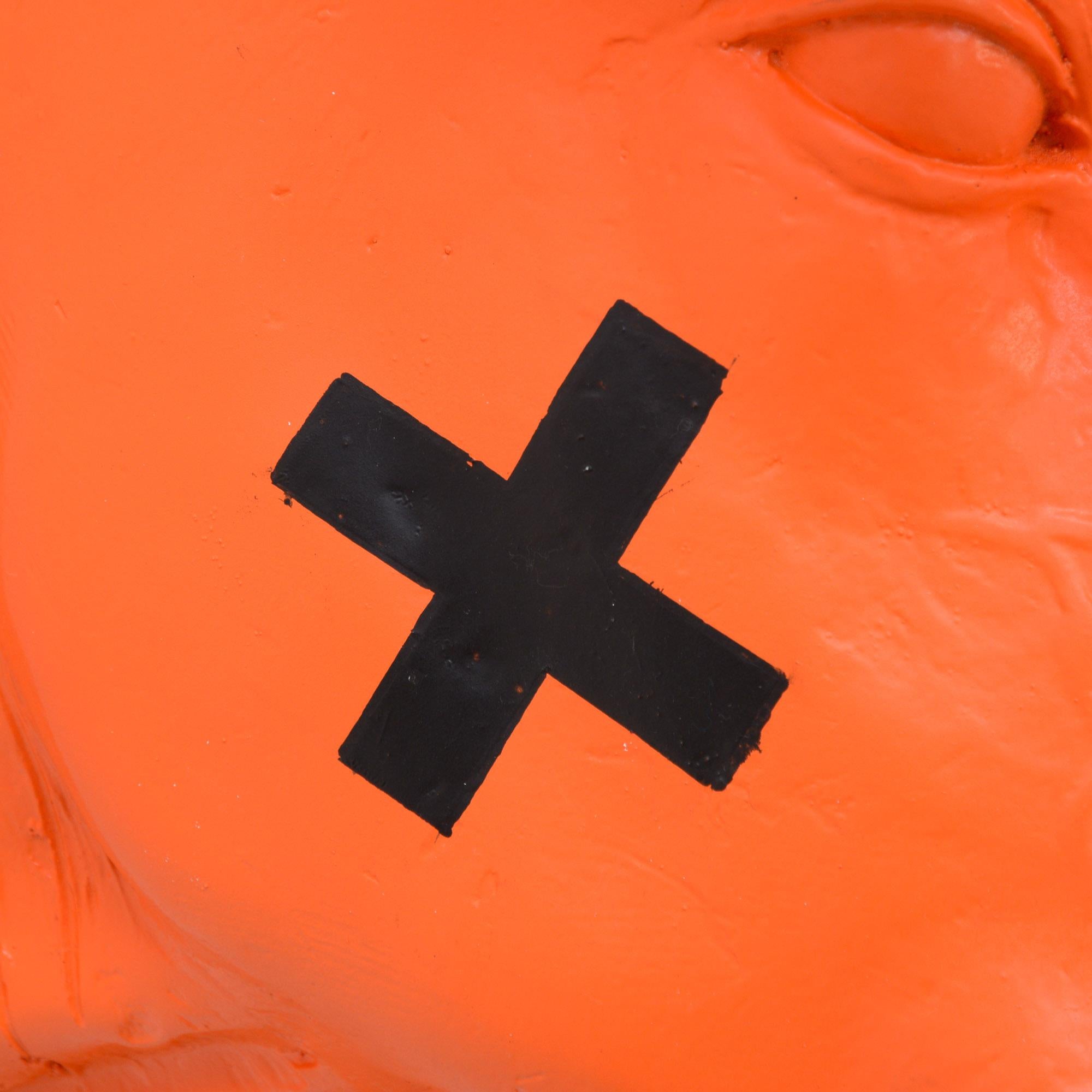 Metal Orange Bullsit by Hans Weyers, 2019