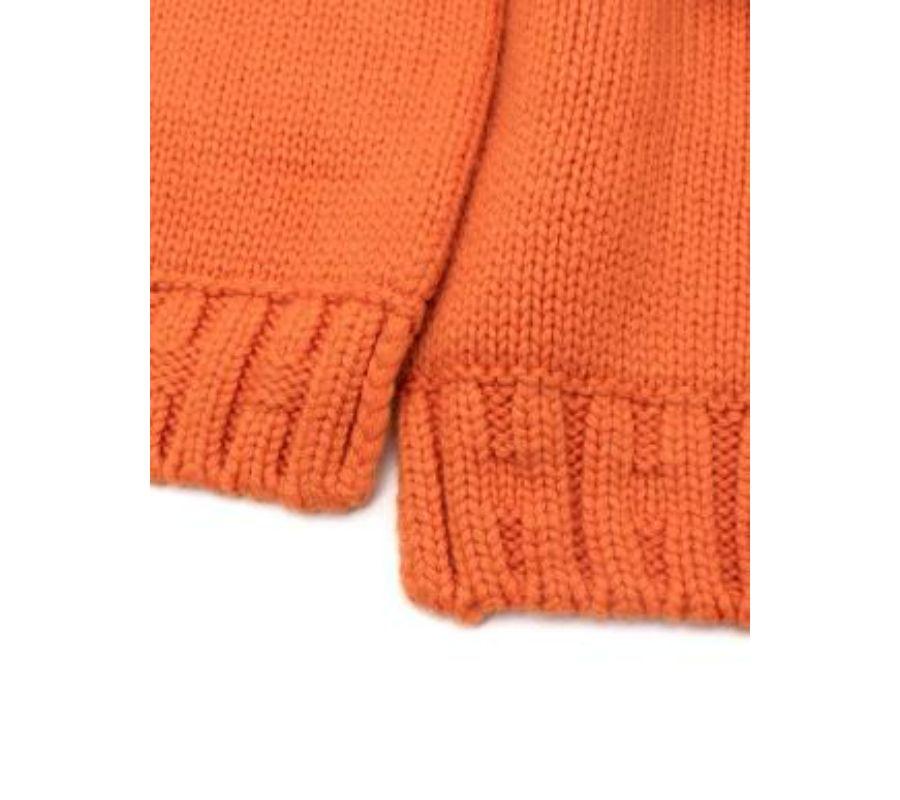 orange hermes scarf