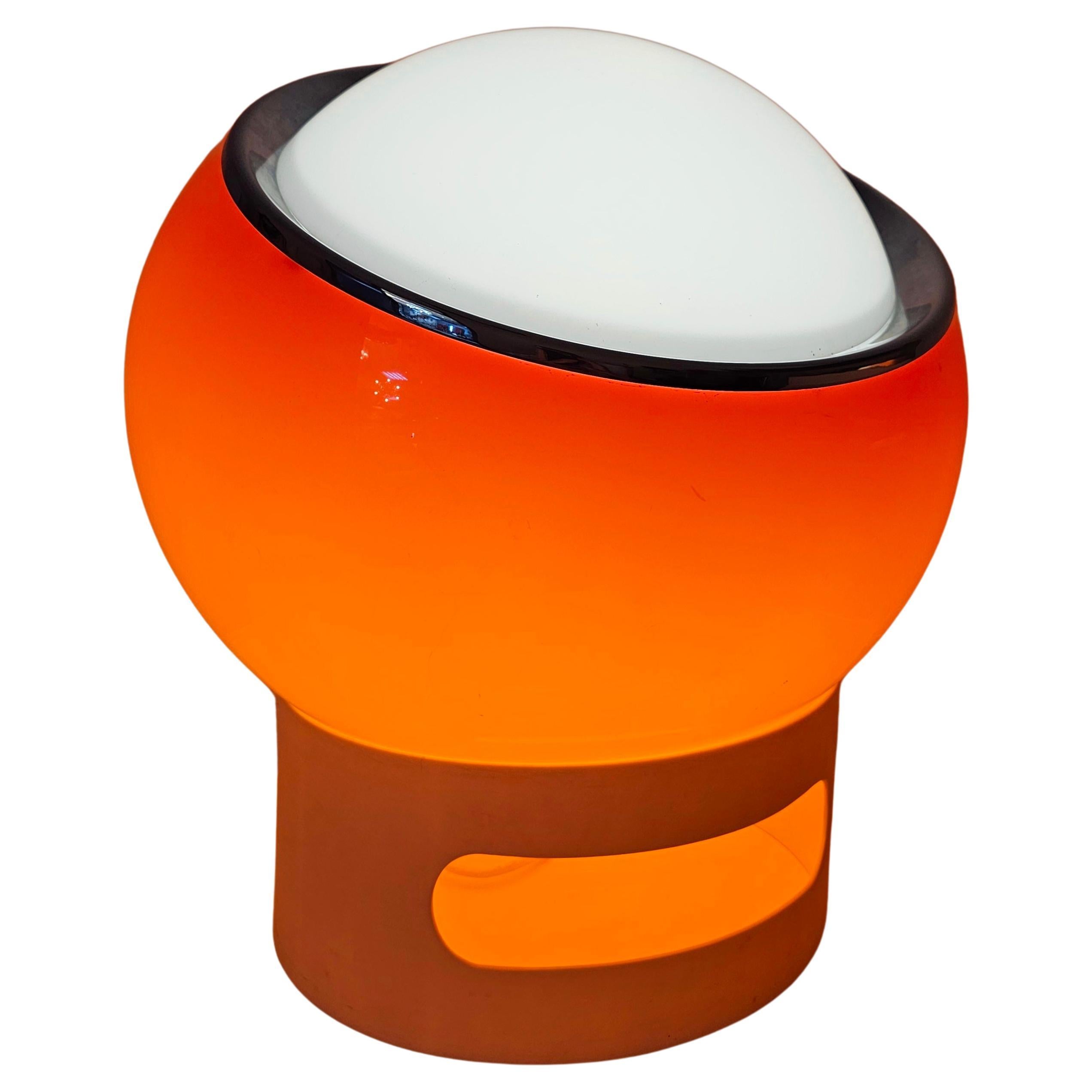 Orange Clan Lamp by Studio 6G for Harvey Guzzini and Meblo, Yugoslavia 1960s For Sale