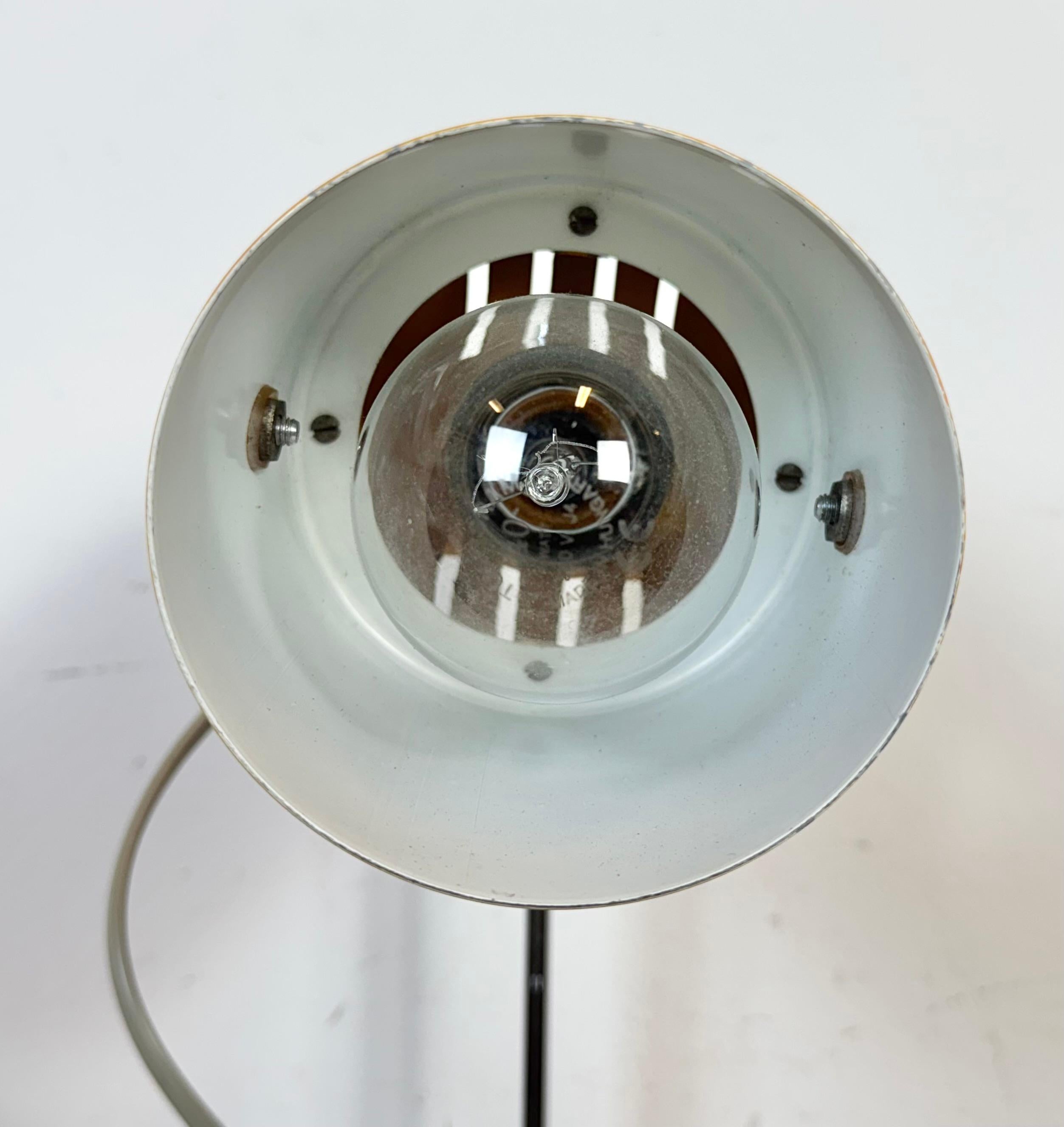 Lampada da tavolo Combi Lux arancione di Stanislav Indra per Lidokov, anni '70 in vendita 8
