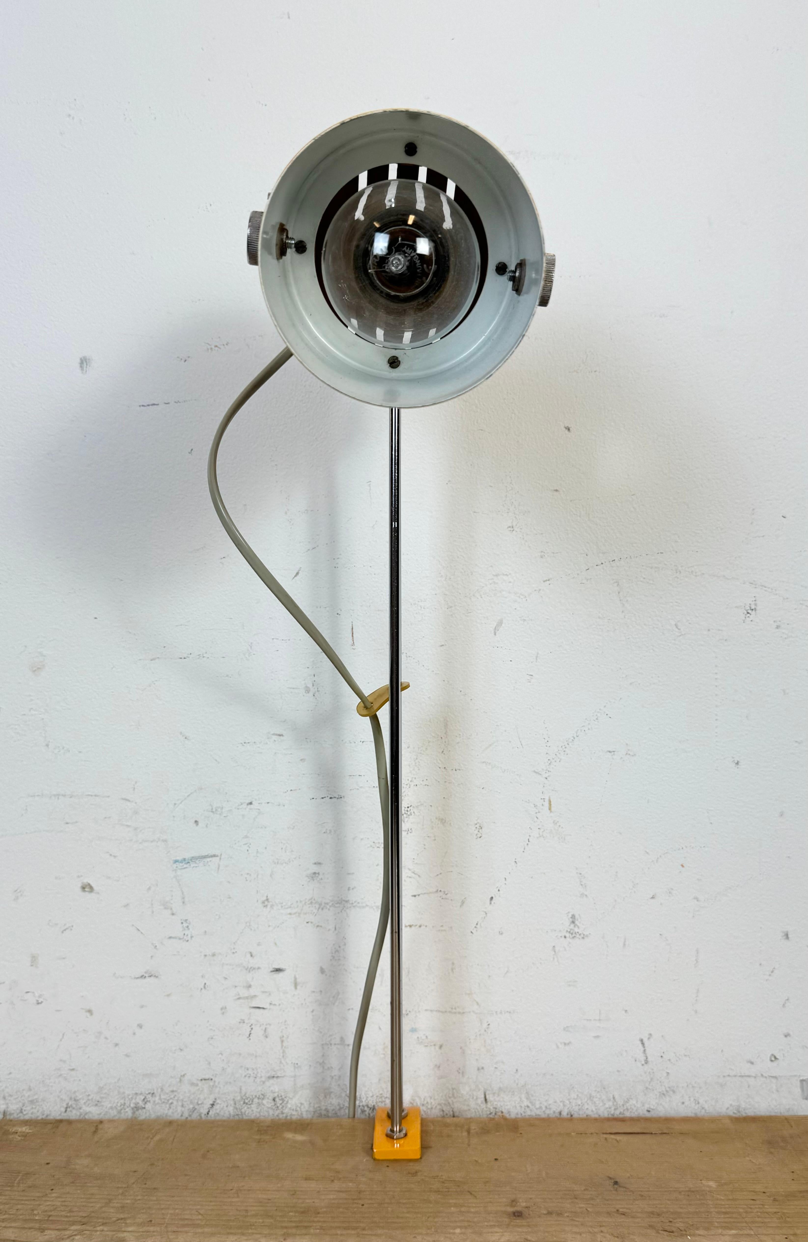 Lampada da tavolo Combi Lux arancione di Stanislav Indra per Lidokov, anni '70 in vendita 9