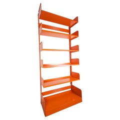 Librería Congreso independiente de acero Coral Naranja de Lips Vago, 1968