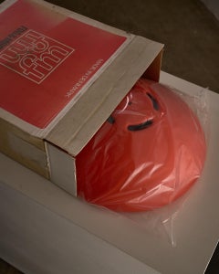 Lampe suspendue Orange Data 1 par Bjarne Bo pour Fog & Mørup, années 1970