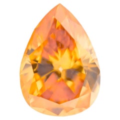 Orange Diamond 1.01ct Natural Loose Fancy Vivid Yellow Orange Diamond GIA SI1