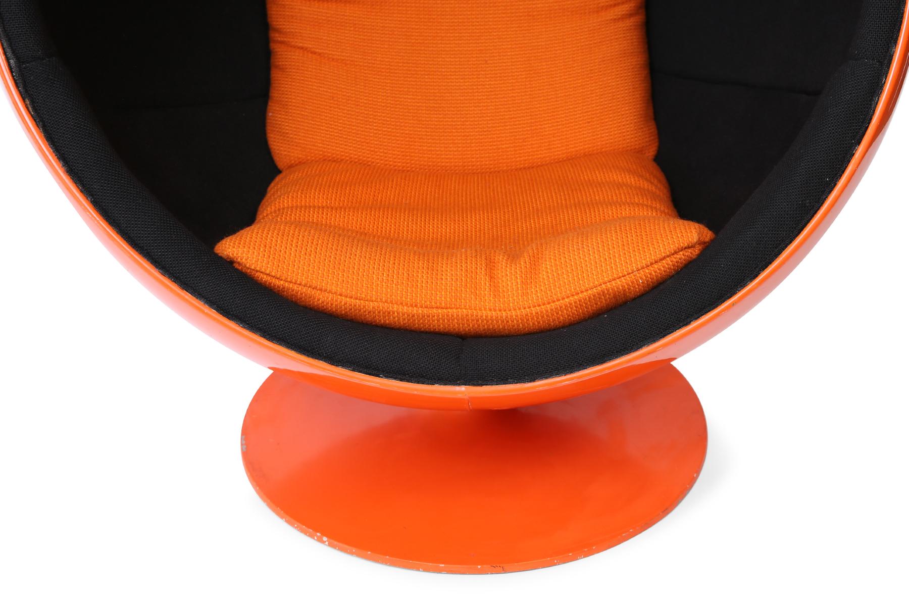 Orangefarbener Eero Aarnio Ball Chair (Europäisch)