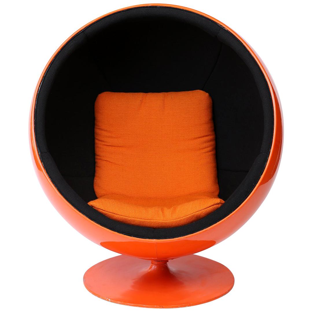 Orange Eero Aarnio Ball Chair