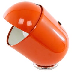 Orange Elmo Table Lamp by Str Imago DP, 1971