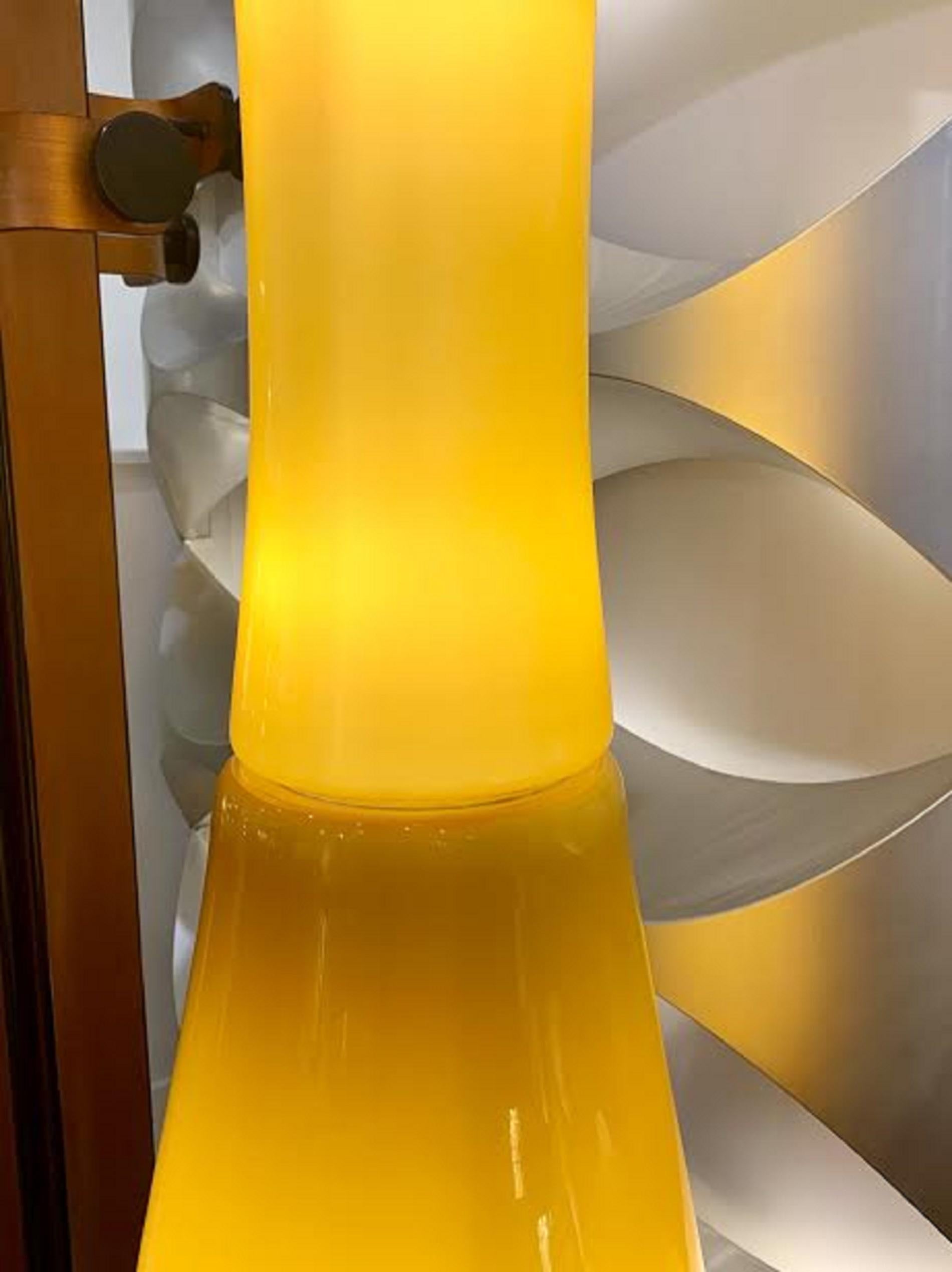 Orange Floor Lamp by Carlo Nason In Good Condition In Brussels, BE