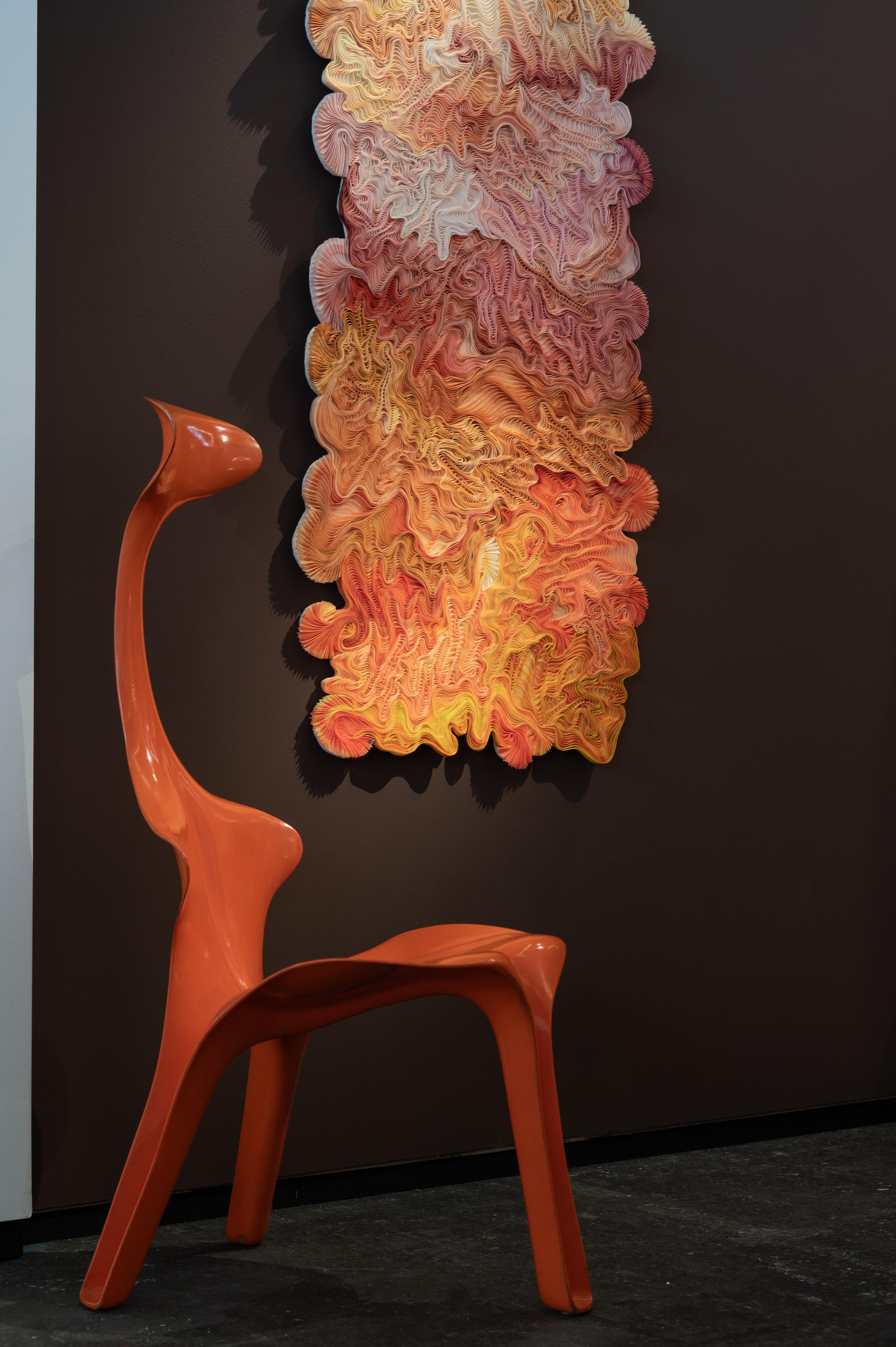 Polyester 'Floris' Chair, Günter Beltzig for Brüder Beltzig, 1st generation, ca. 1967 For Sale