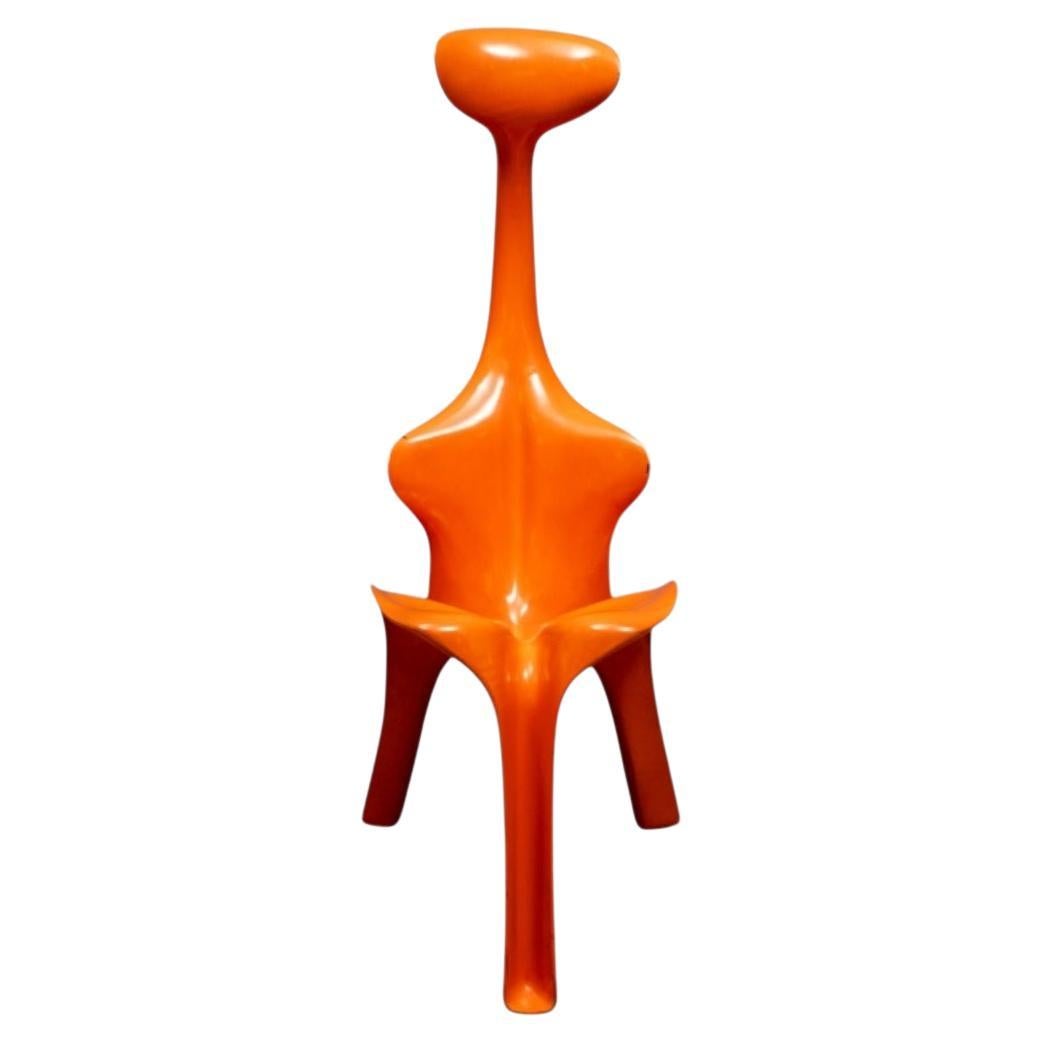 Orange Floris Chair, ca. 1967 For Sale