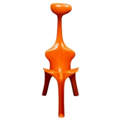 Used Orange Floris Chair, ca. 1967