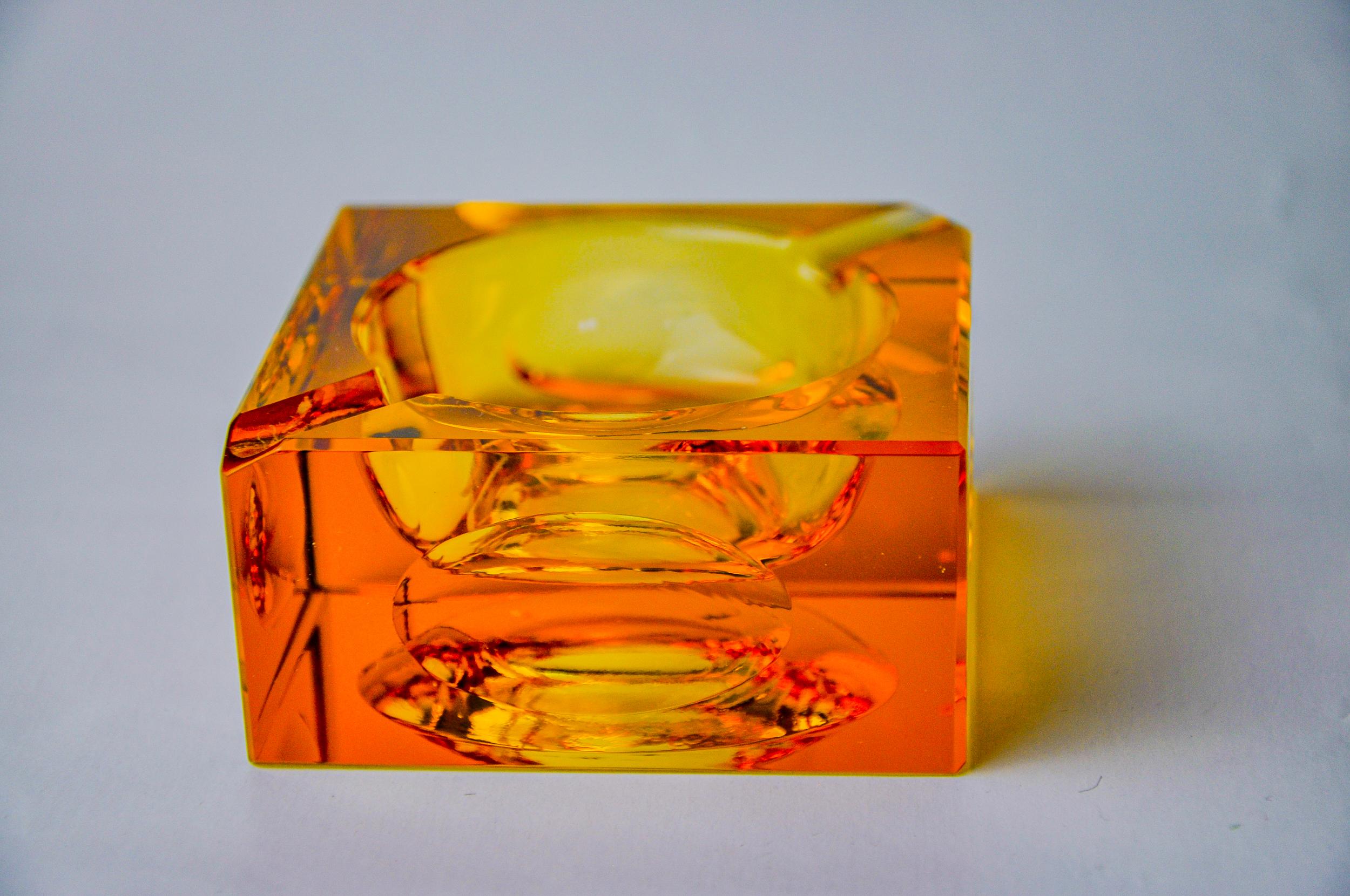 italien Cendrier d'Antonio Imperatore, verre de Murano, Italie, 1970 en vente