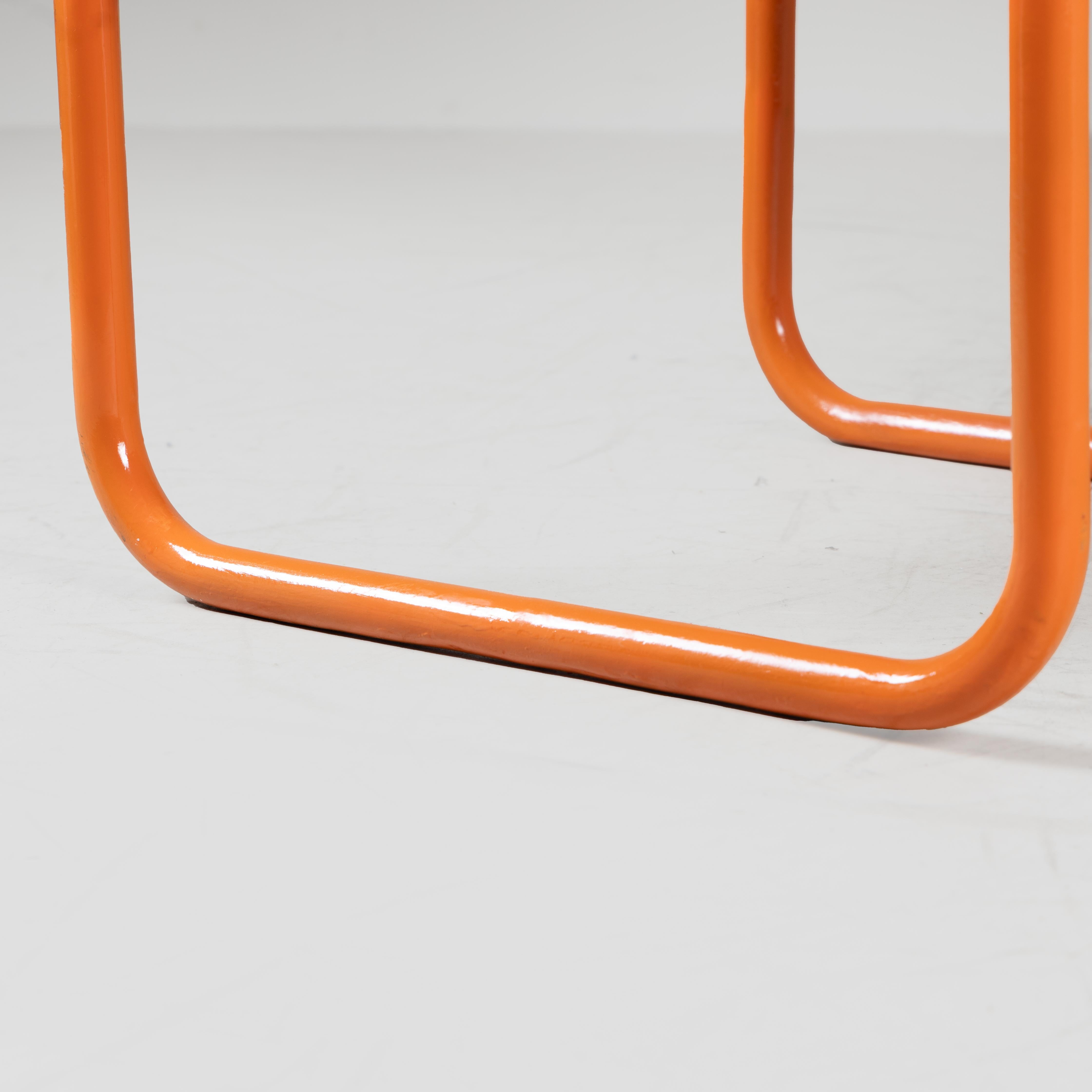 Orange Locus Solus Bank oder einzelner niedriger Tisch by Gae Aulenti Poltronova im Angebot 3