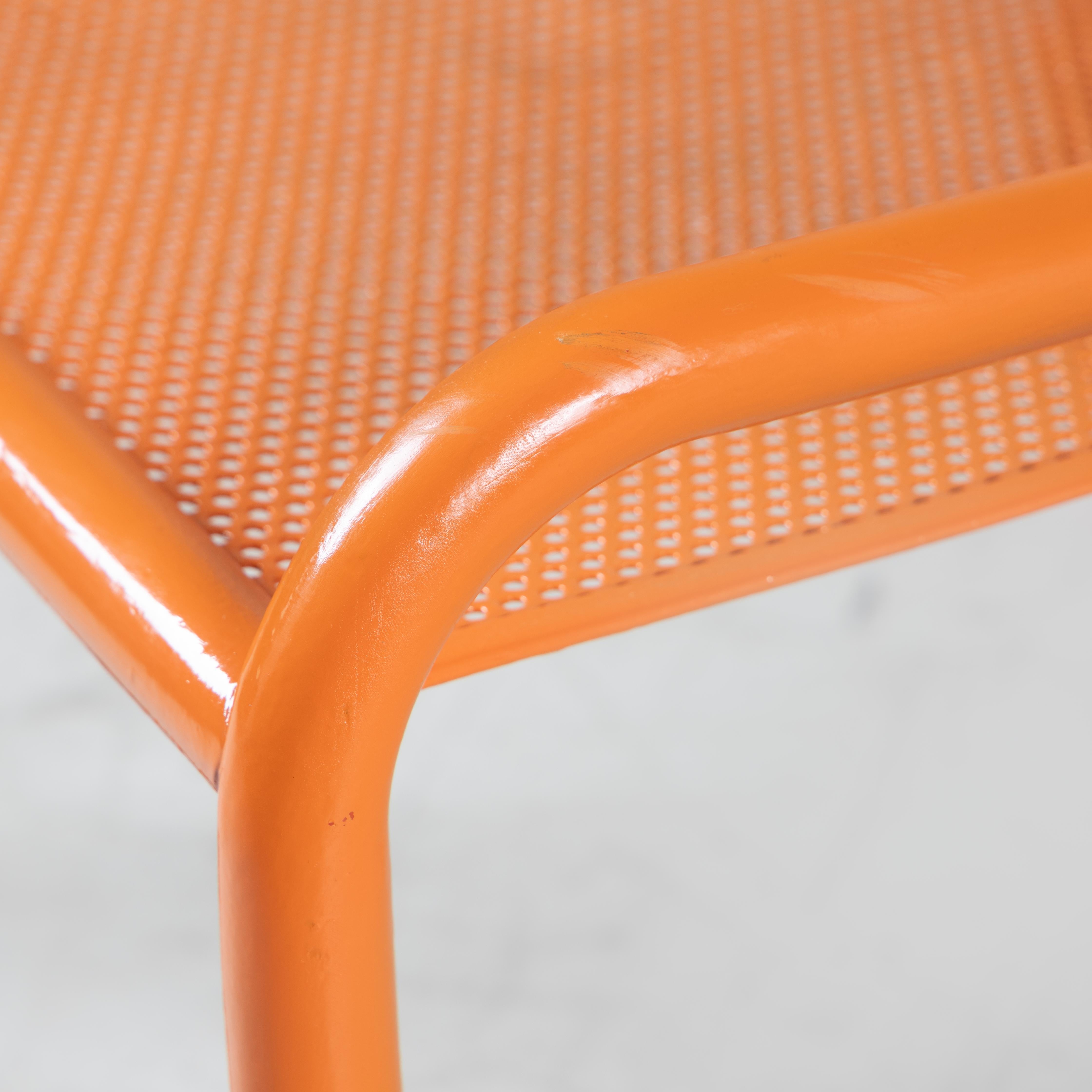 Orange Locus Solus Bank oder einzelner niedriger Tisch by Gae Aulenti Poltronova im Angebot 5