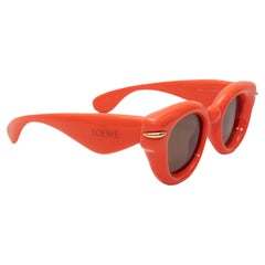 Gafas de sol Loewe Wayfarer hinchadas naranja
