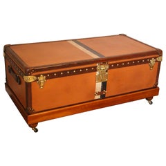 Louis Vuitton Trunk in Checkered Pattern, Damier Louis Vuitton Steamer Trunk  For Sale at 1stDibs