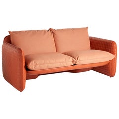 Orange Mara Sofa by Lorenza Bozzoli