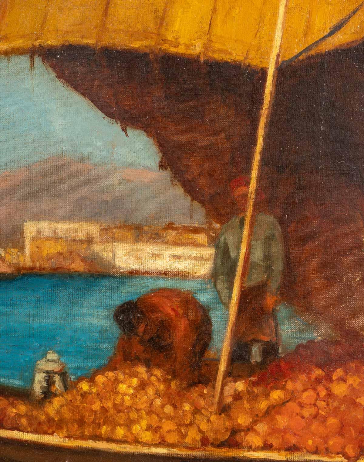 Orange Merchants on the Mediterranean Coast, 19th Century 1