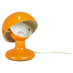 Orange Metal Table Lamp Jucker by Tobia & Afra Scarpa for Flos, 1960s