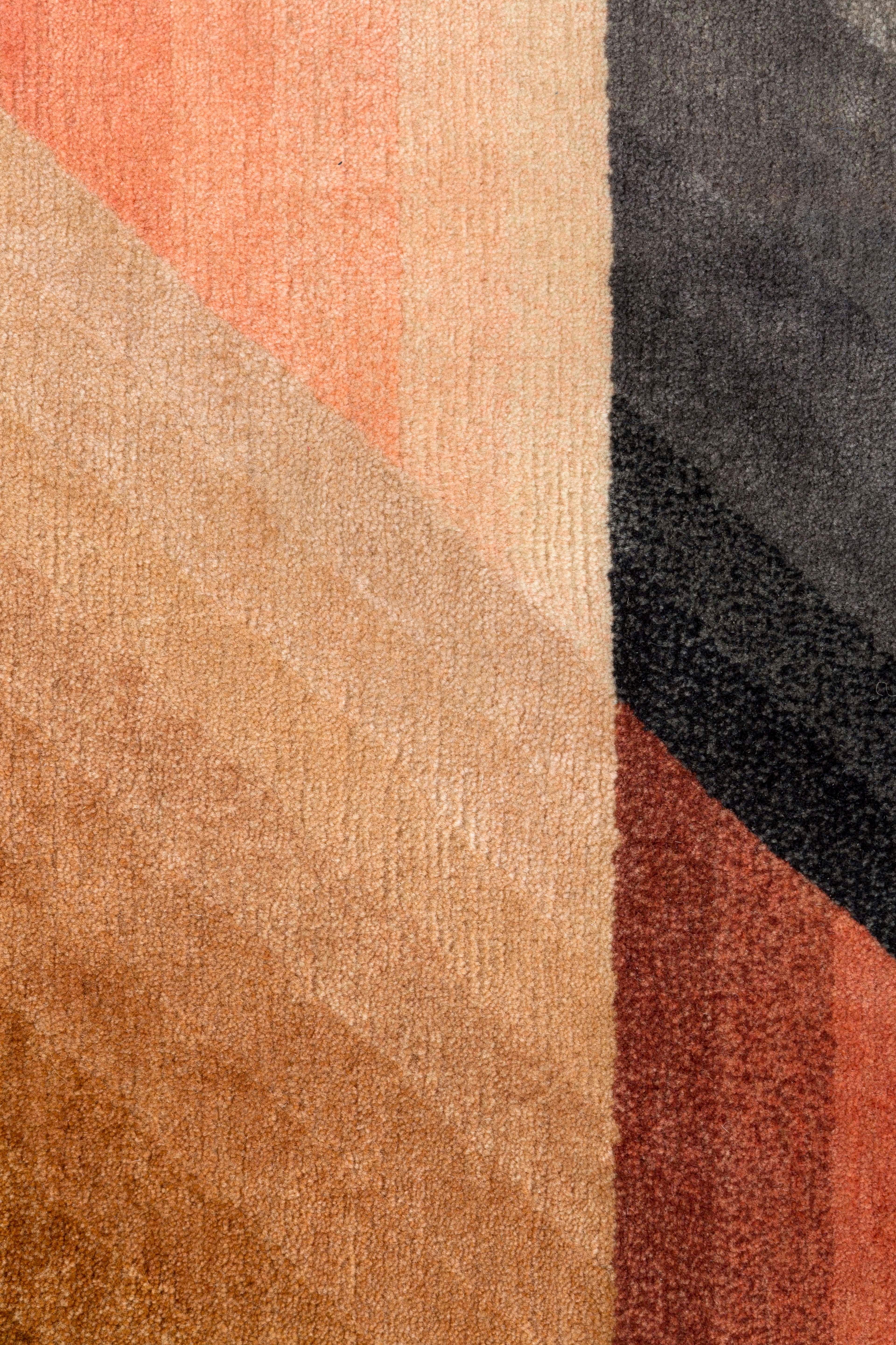 Orange Mirage Rug by Gandia Blasco In New Condition For Sale In Geneve, CH