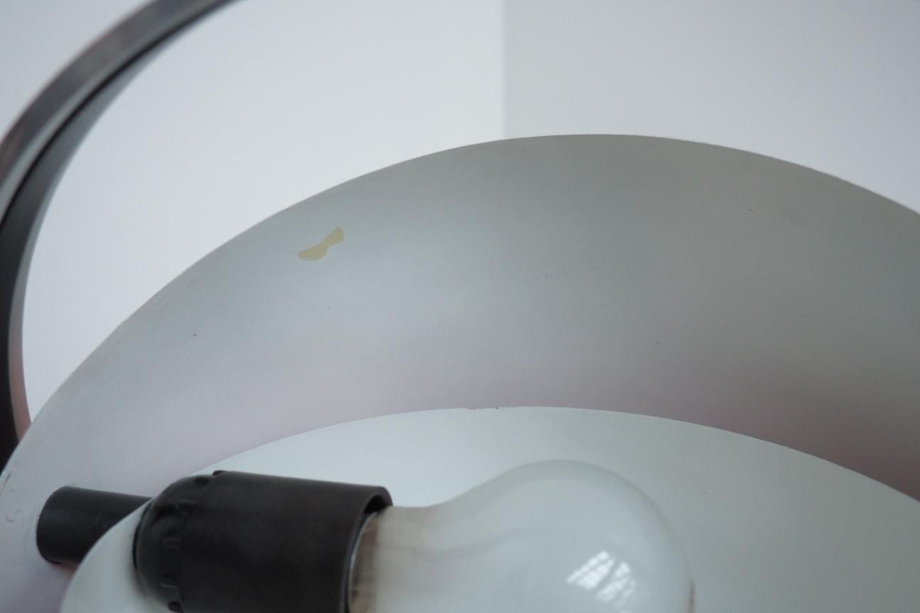 Orange Moon Light Table Lamps by Brylle & Jacobsen, Danish Space Age, 1970s For Sale 7