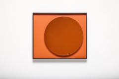 Orange MOON Mirror, by Reda Amalou Design