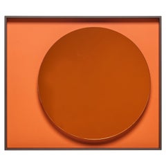 Orange MOON Mirror, by Reda Amalou Design