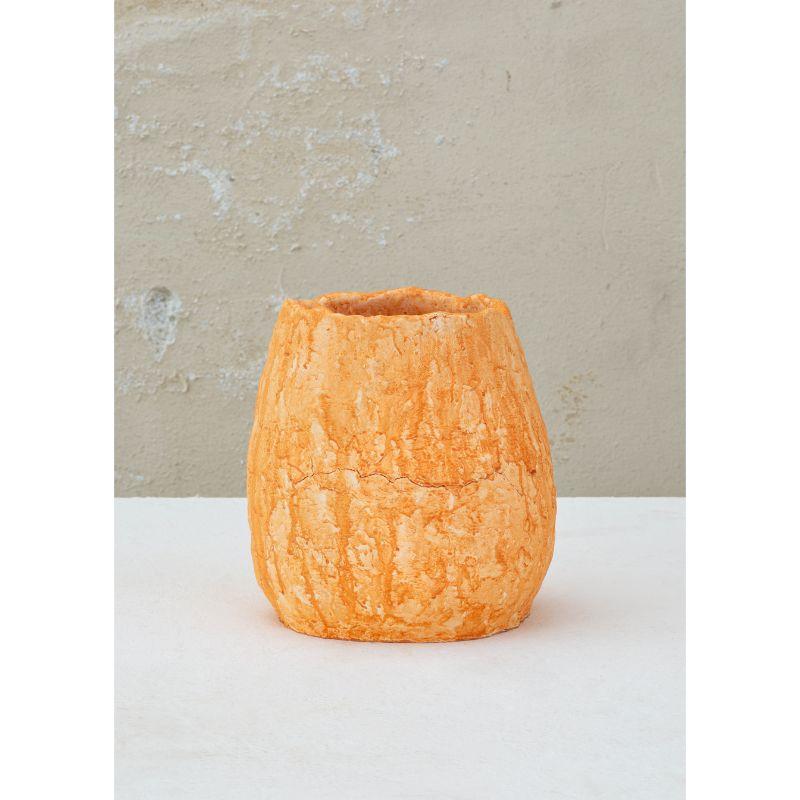 Orange Ochre, Medium by Daniele Giannetti (Handmade, Hand-Painted)
Dimensions: D22 x H22 cm
Materials: Terracotta

Also Available: Big and small sizes

All pieces are made in terracotta from Montelupo, only fired once, then colored by Daniele