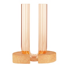 Orange-Orange Cochlea Del Risveglio Soils Edition Vase by Coki Barbieri