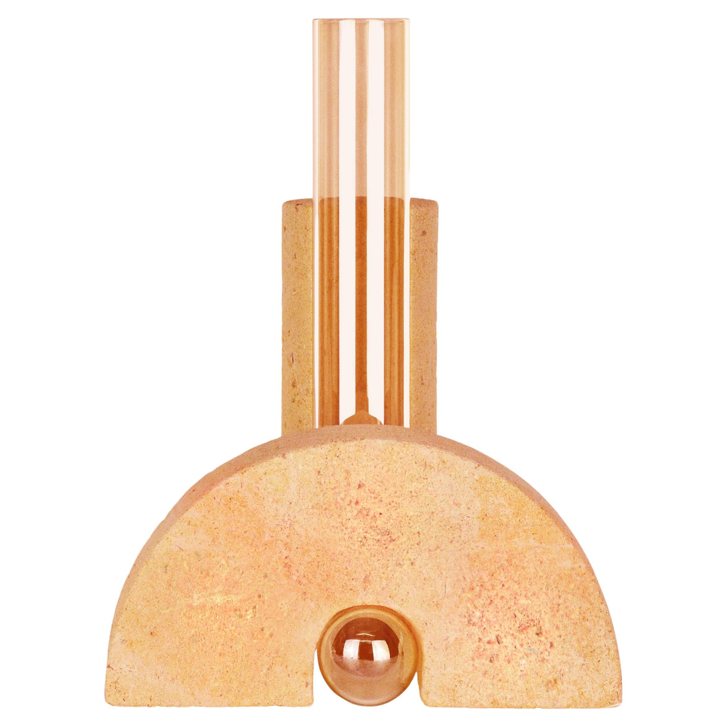 Vase Della Metamorfosi 1 Soils édition Coki Barbieri orange-orange