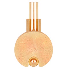 Orange-Orange Cochlea Della Metamorfosi 2 Soils Edition Vase by Coki Barbieri