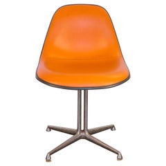 Orange Padded La Fonda Eames Chair for Herman Miller