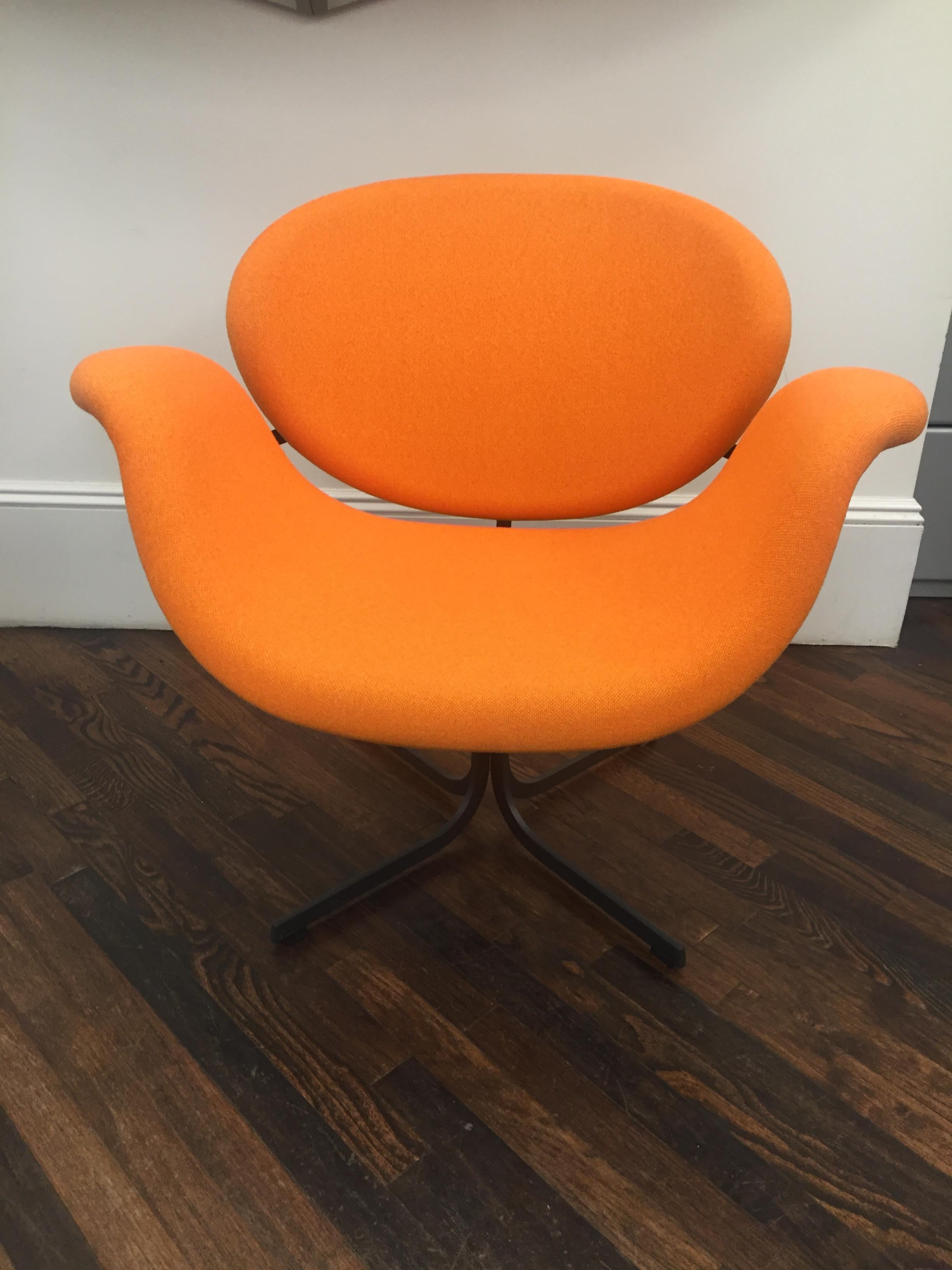 Fabric Artifort Orange Pierre Paulin Tulip Midi Chair