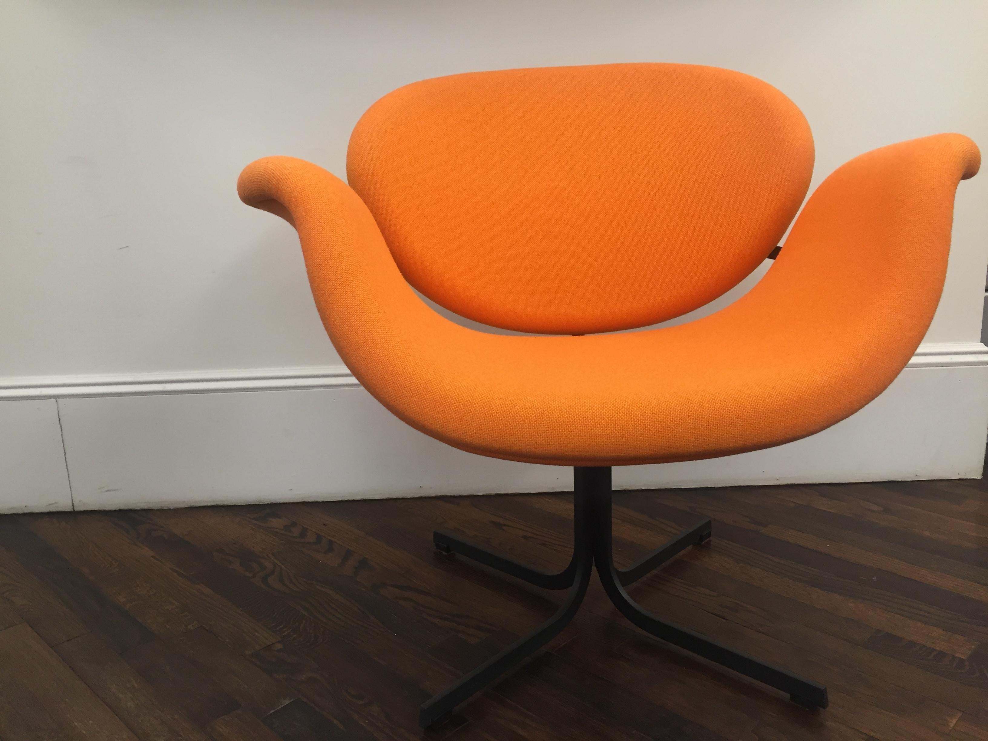 Artifort Orange Pierre Paulin Tulip Midi Chair 1