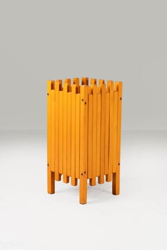 Orange planter by Ettore Sottsass for Poltronova
