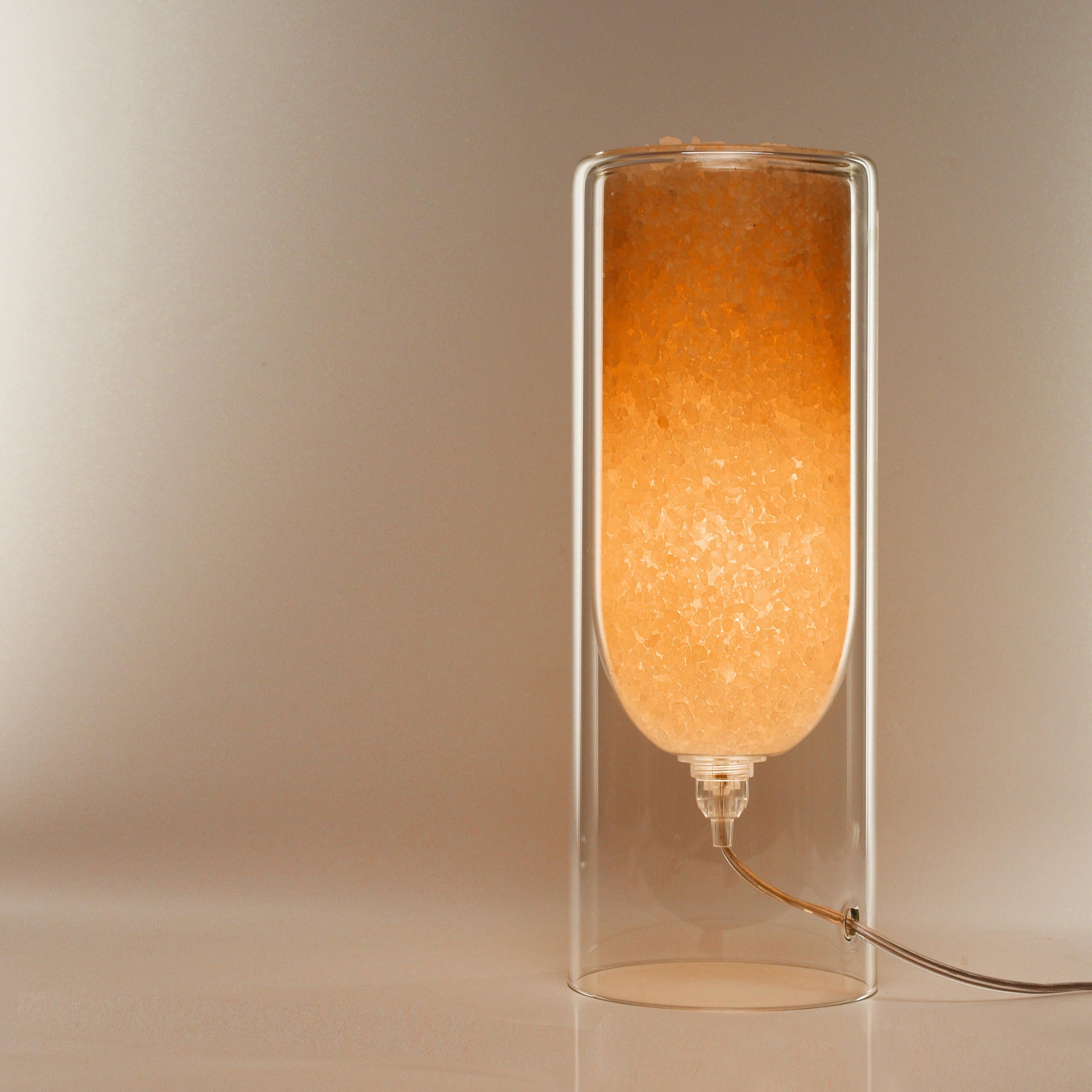Post-Modern Orange Rocklumìna XXS Table Lamp by Coki Barbieri For Sale