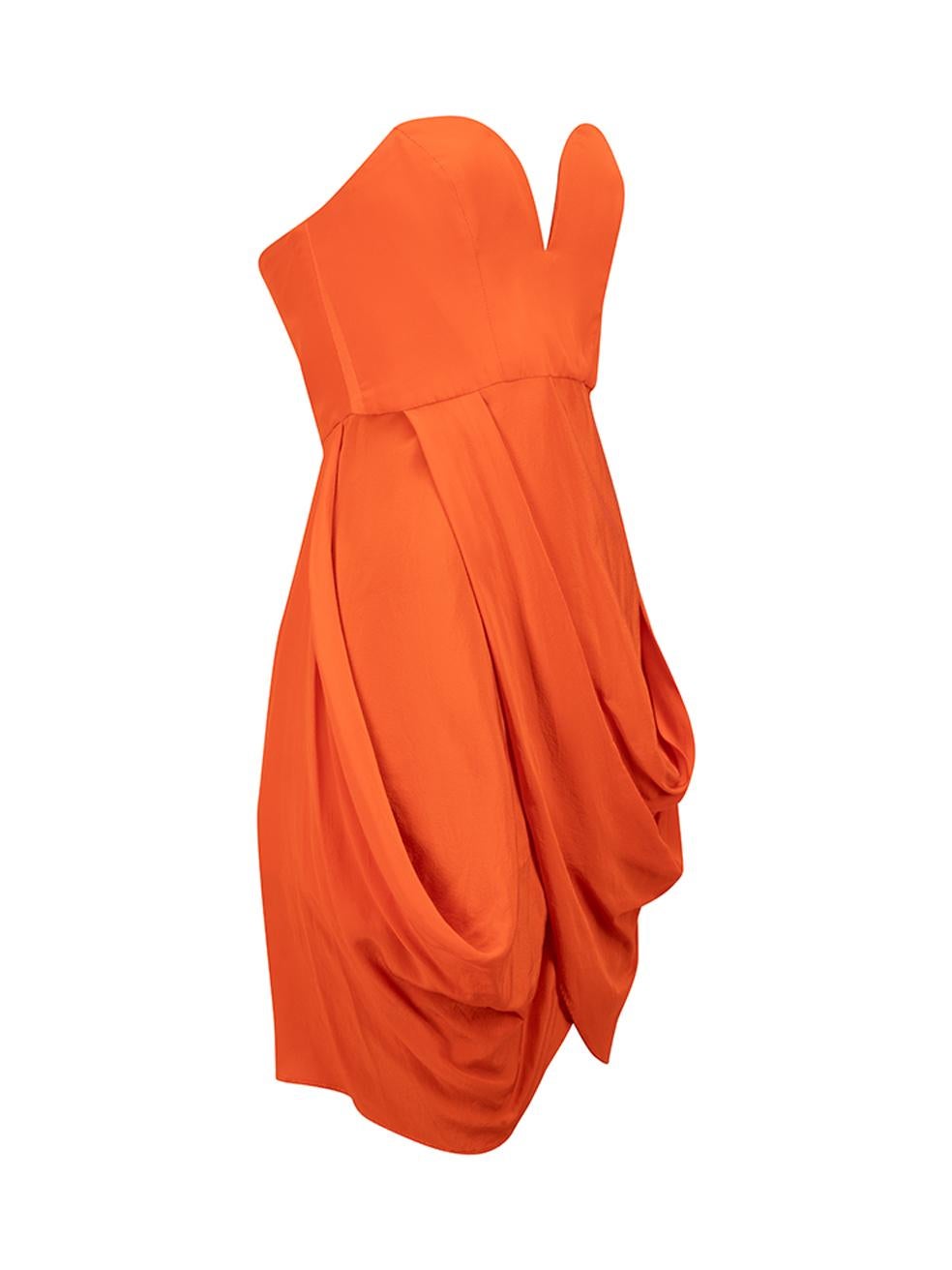 CONDITION is Very good. Hardly any visible wear to dress is evident on this used Zimmermann designer resale item.



Details


Orange 

Silk

Mini dress

Strapless

Sweetheart neckline

Boned bodice

Pleated drape detail on the skirt

Back zip
