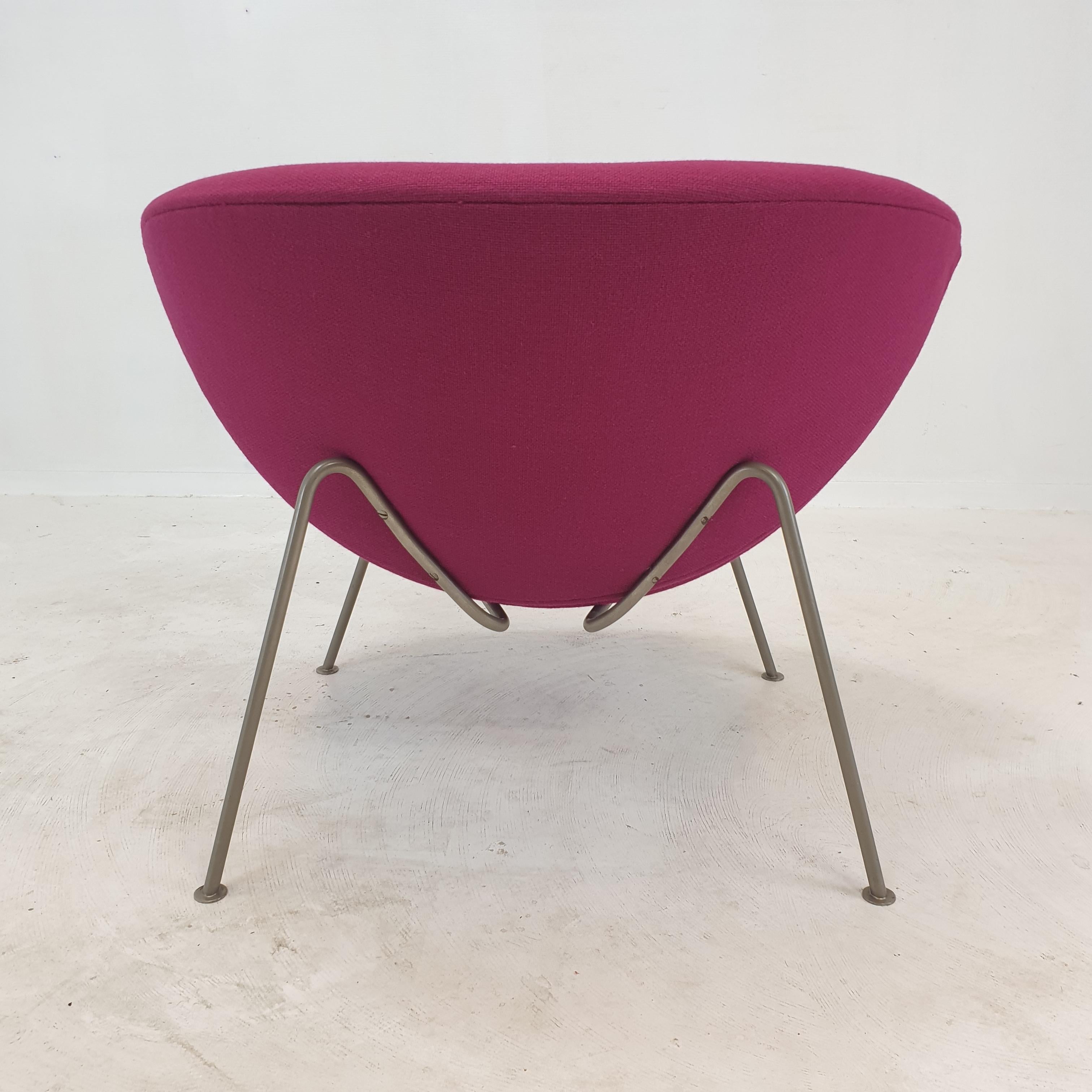 Wool Orange Slice Chair by Pierre Paulin for Artifort, 1960s For Sale