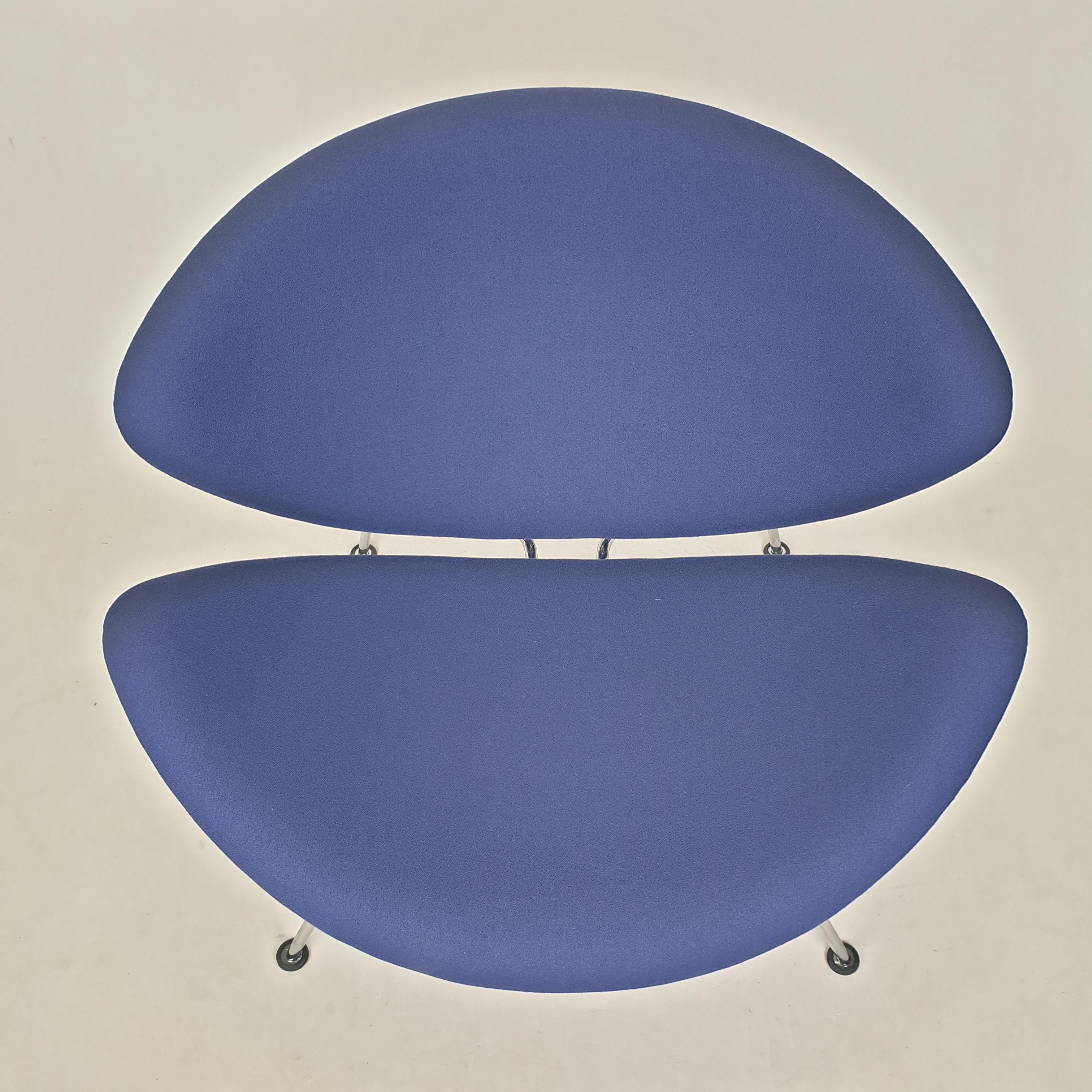 Metal Orange Slice Chair by Pierre Paulin for Artifort, 1980s For Sale