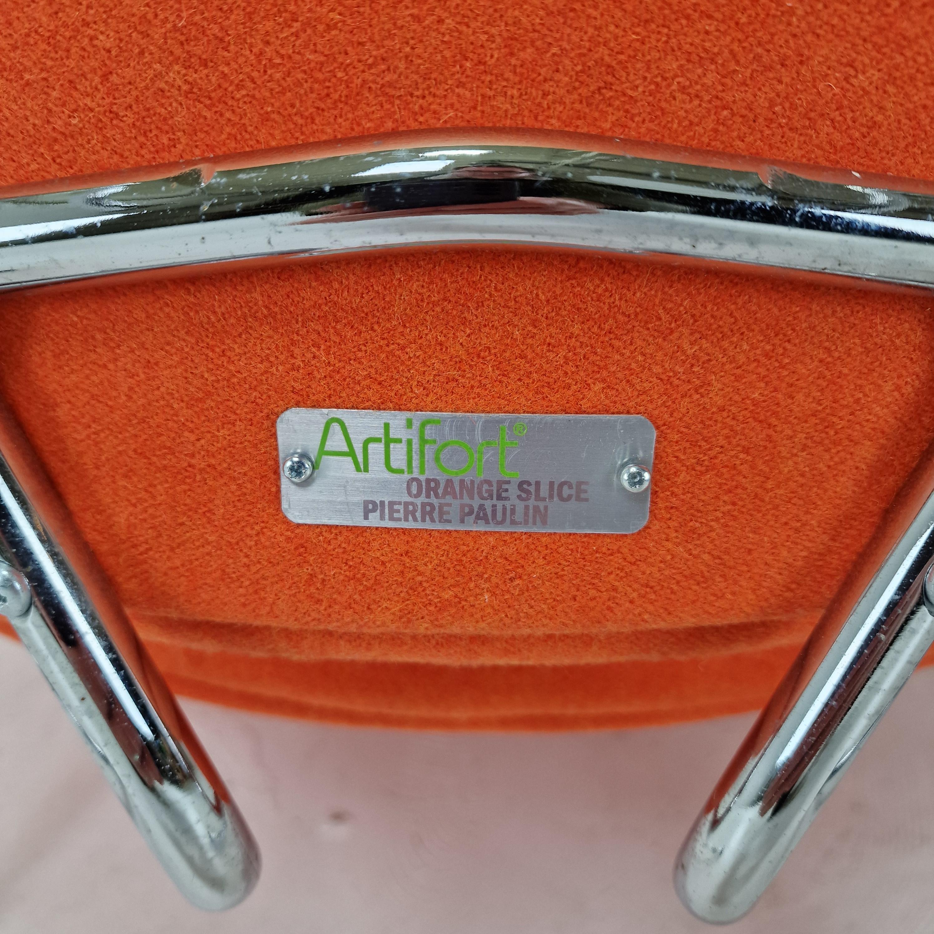 Orange Slice Chair by Pierre Paulin for Artifort, 1980s For Sale 3
